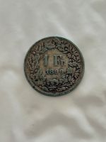 1 Franken 1899  Silber, Rar