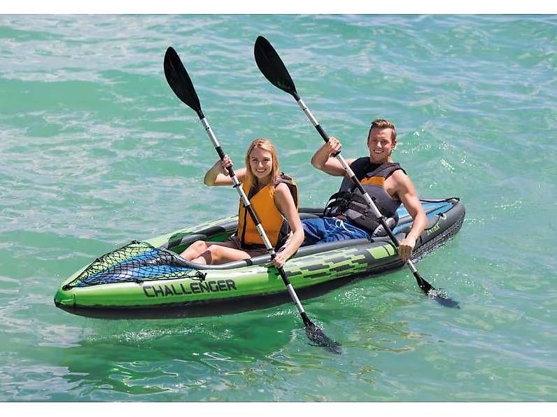 Bateaux: Intex Kajak Challenger K2 – D'occasion à Uhwiesen par Zenzin 4