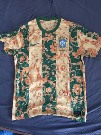 Fussballtrikot Brasilien Nike L guter Zustand