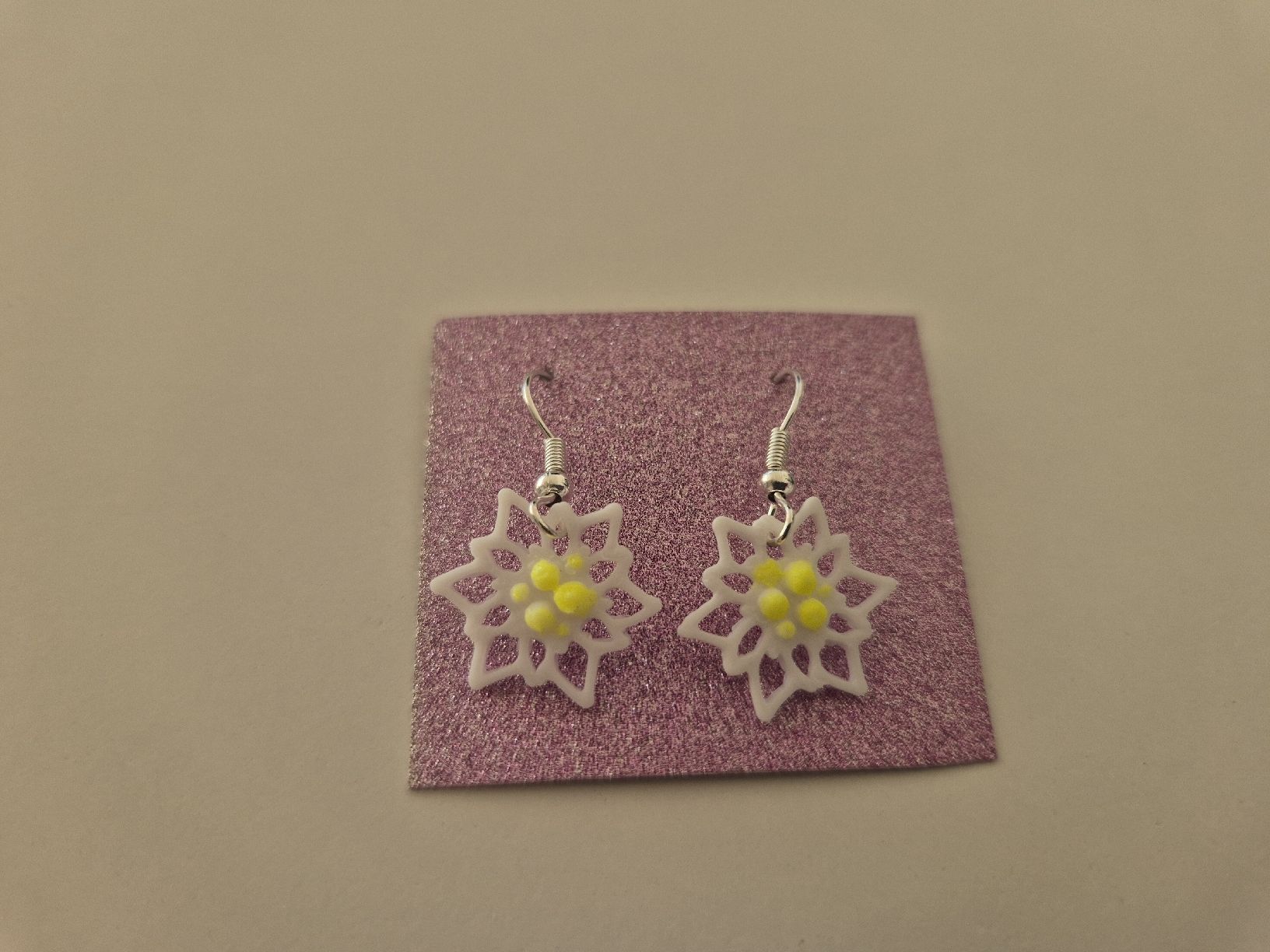 Orecchini pendenti & Orecchini a lobo: Edelweiss Ohrringe, neu – Nuovo e nell'imballaggio originale da Thalwil venduto da murme 2