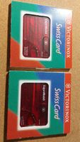 2x Victorinox swiss card Original Verpackt 