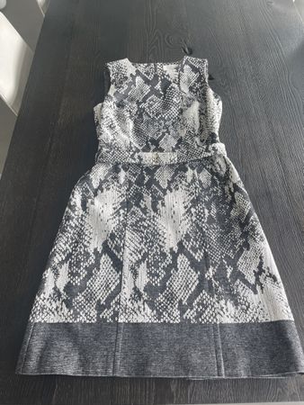 Cooles Boss Etuikleid Gr 36 in Reptiloptik