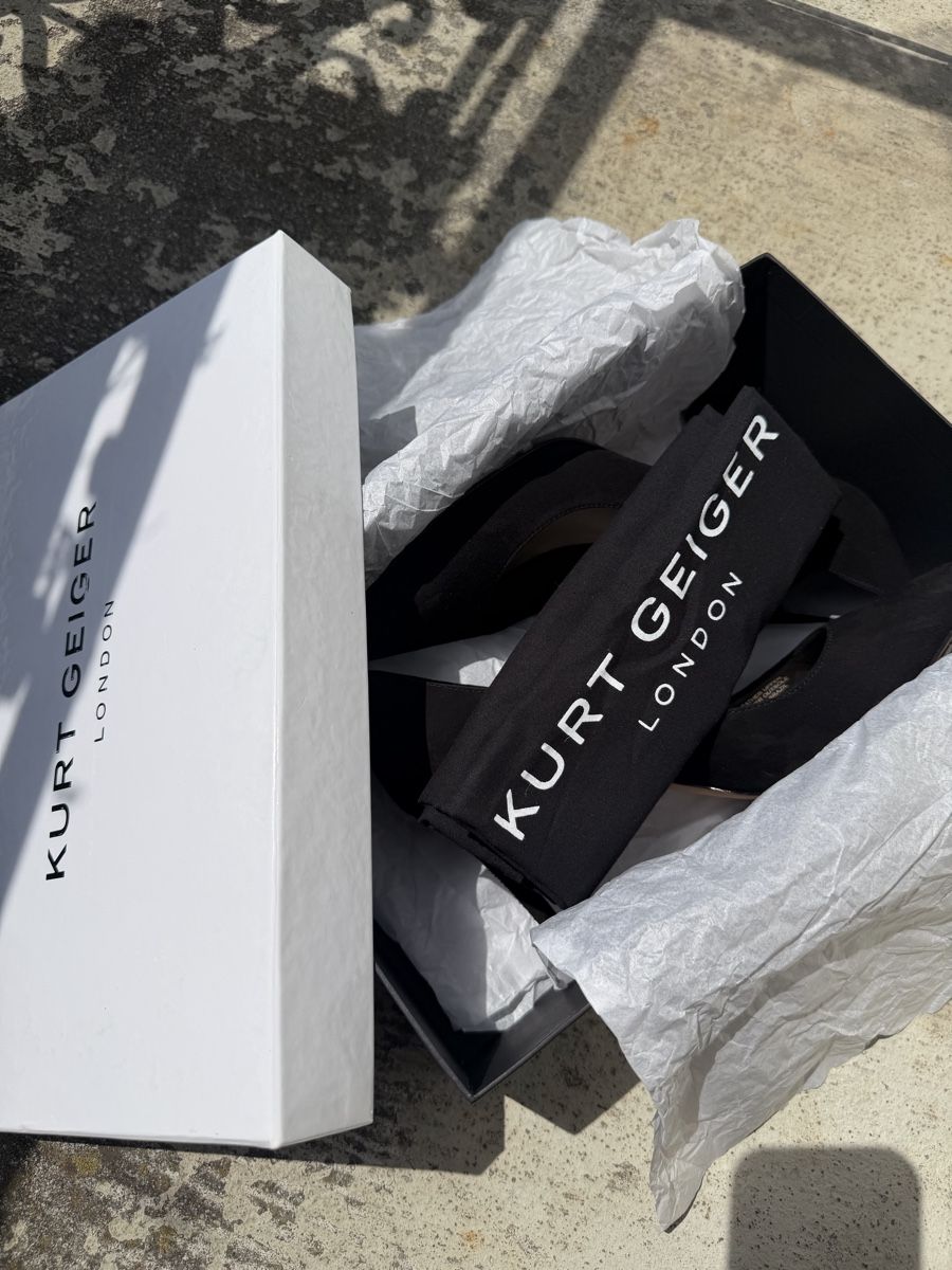 Kurt Geiger Damenschuhe: Kurt Geiger Black Suede High Heels – Neu (gemäss Beschreibung) aus Zürich von agichristine 4