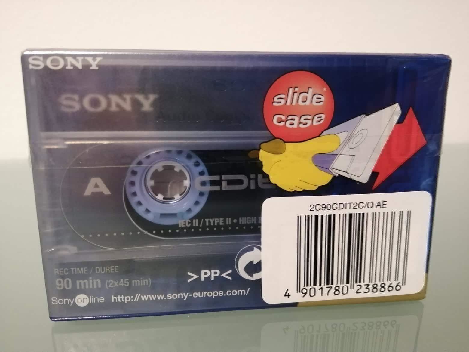 Musicassette: SONY CDit 90,Chrome,Slide Case "2 Stück" – Nuovo e nell'imballaggio originale da Bäch SZ venduto da Swissy46 2