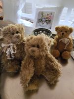 Bärenbande Teddybären Plüschtiere Vintage Deko guter Zustand