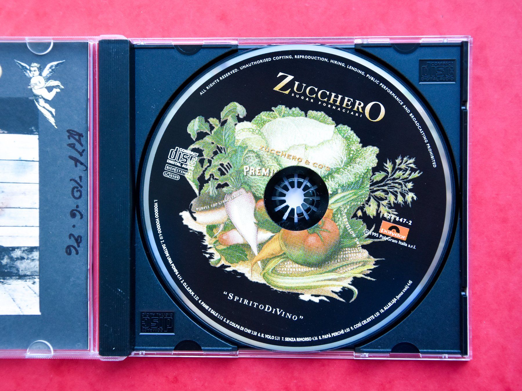 CD: Zucchero - SpiritoDiVino – Usato da Belmont-sur-Yverdon venduto da ag97 1