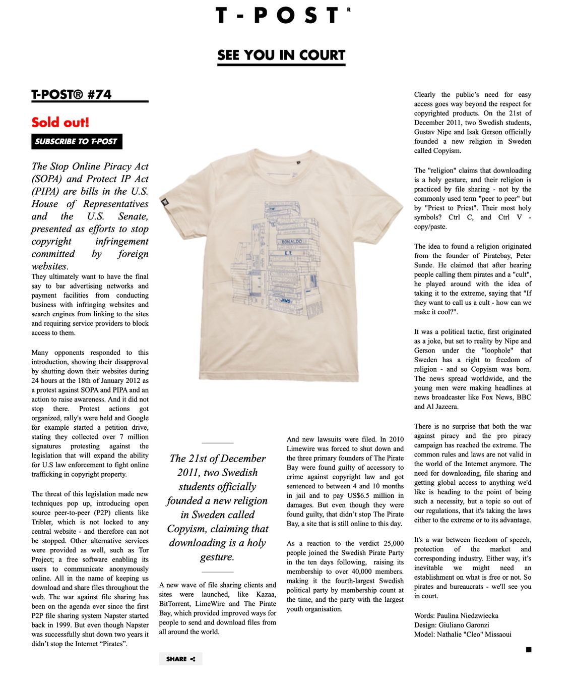 T-shirt: T-post.com Special T-Shirts mit Background - Grösse M – Nuovo (secondo la descrizione) da Münsingen venduto da Omasaki