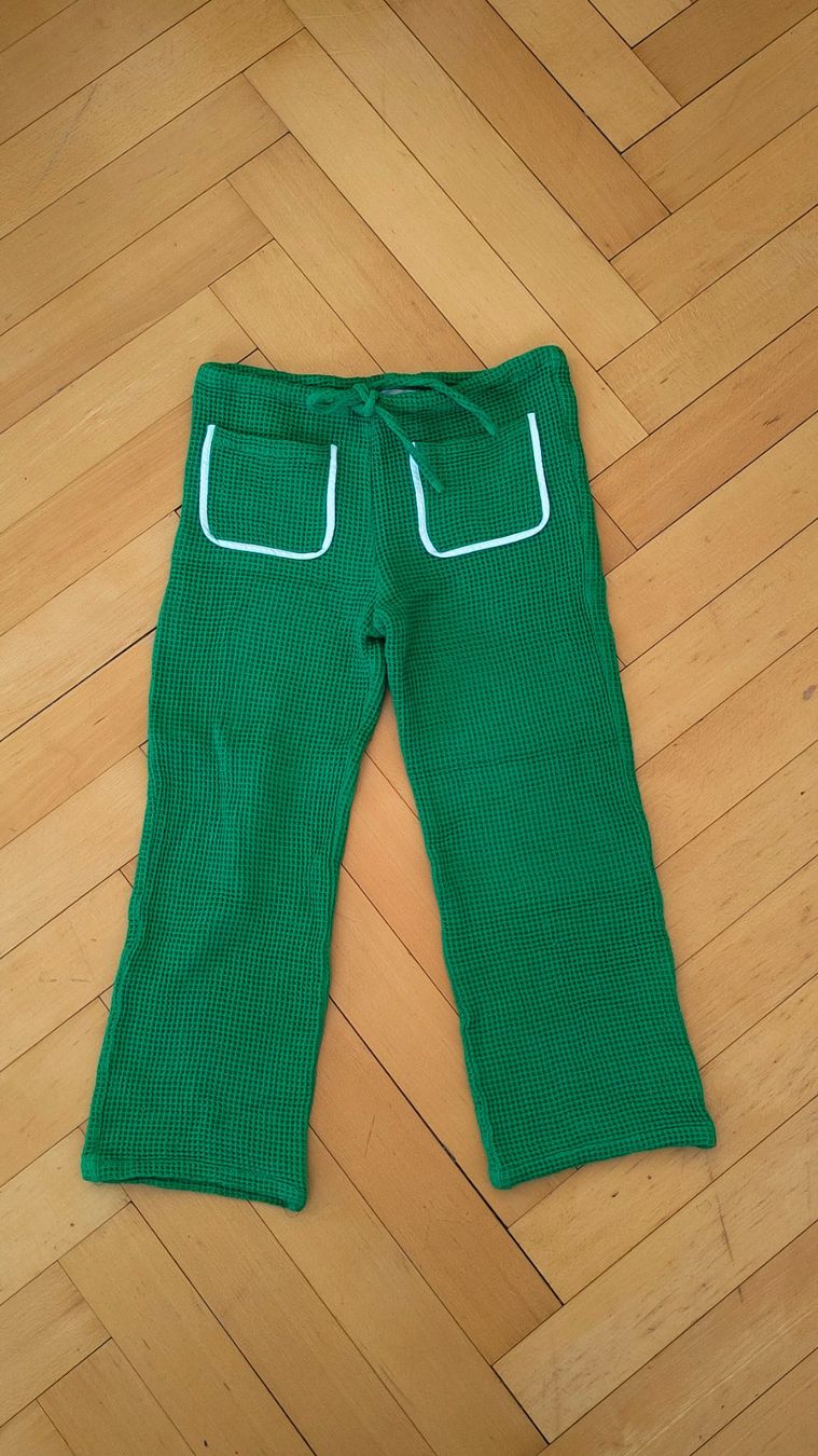Hosen: Pantalon vert LA VESTE – Gebraucht aus Lausanne von clog
