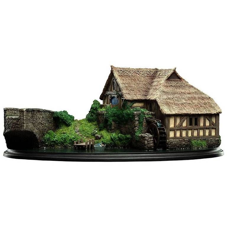 Statuette: Hobbiton Mill & Bridge - The Hobbit / Herr der Ringe – Usato da St. Gallen venduto da ManuelSt. 1