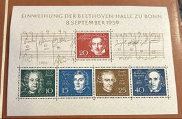 Musique Bloc d’ Allemagne 1959 Beethoven autres compositeurs