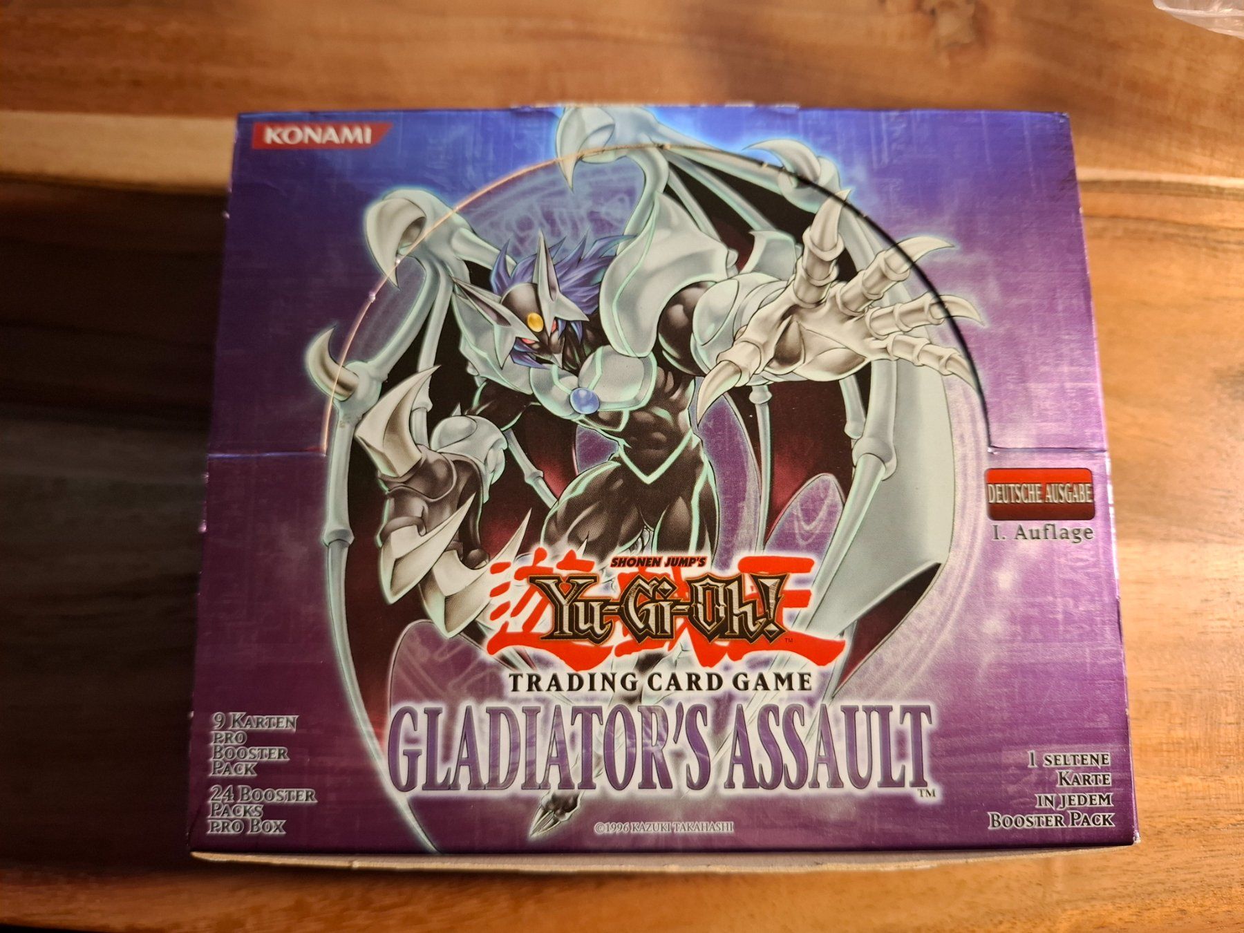 Yugioh Carte collezionabili: Yugioh 2007 1st Gladiator's Assault  (Empty) Display – Usato da Gammen venduto da Karbax