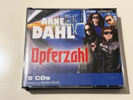 Arne Dahl - Opferzahl (5 CDs) Krimi-Hörbuch