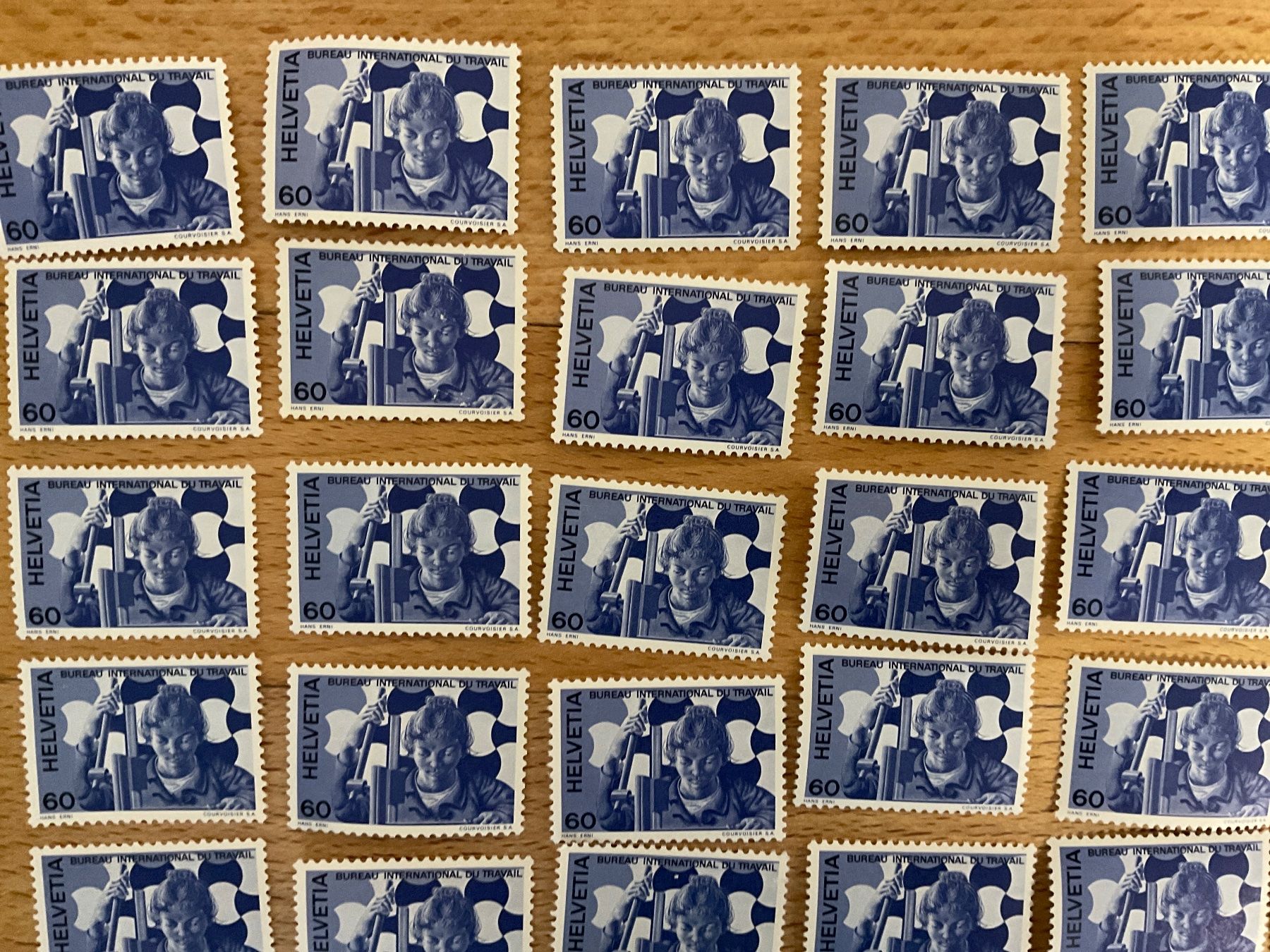 Tutti i francobolli: 60Fr Ämter Frankaturware ungestempelt postfrisch Sammlung – Nuovo (secondo la descrizione) da Wil SG venduto da Chefsugus 1