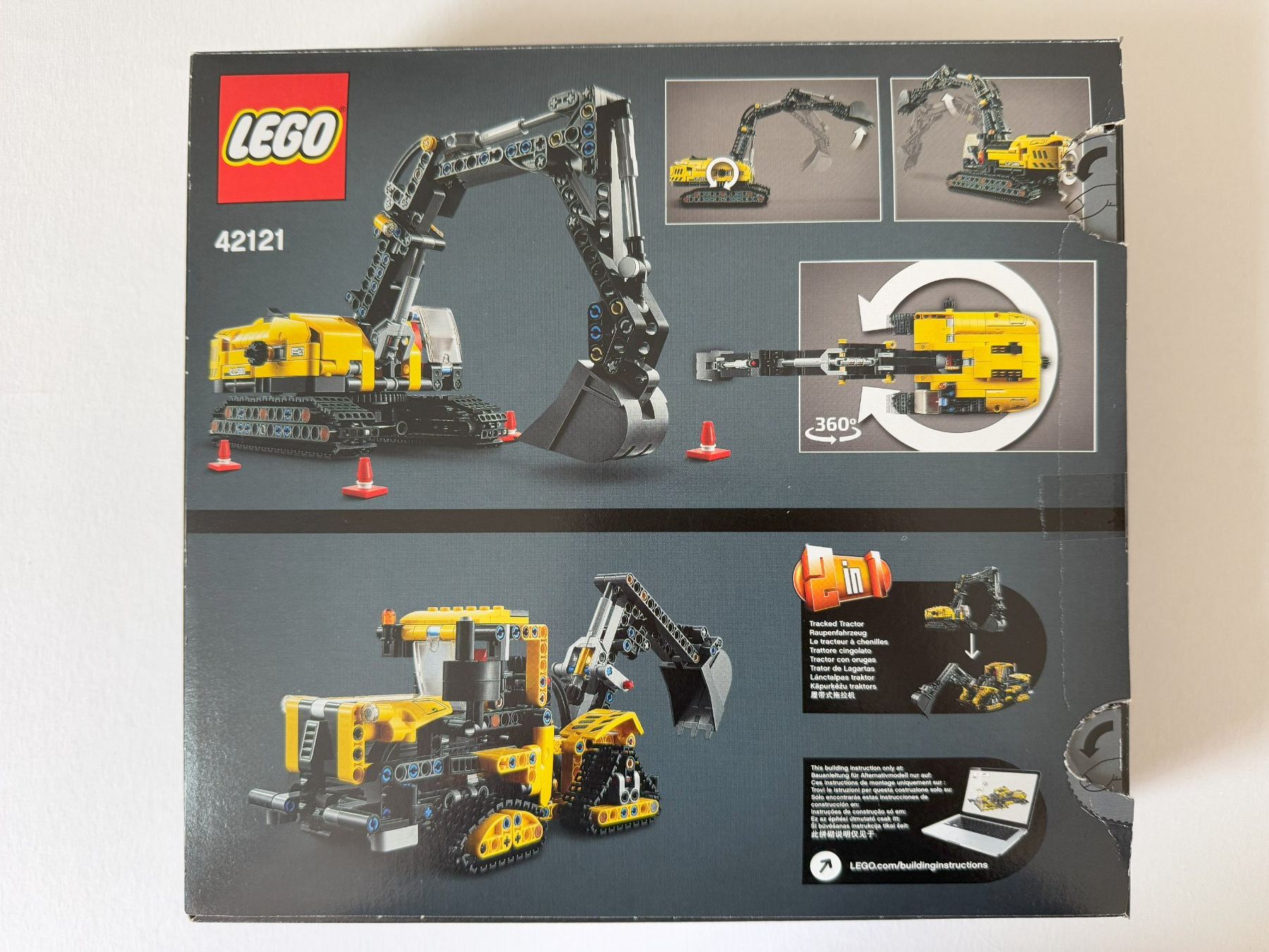 Lego Kit di costruzioni: Lego Technic Hydraulikbagger (42121), neuwertig – Nuovo (secondo la descrizione) da Oberwil BL venduto da Lepidolith 1