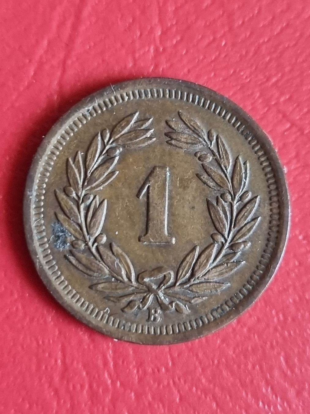 Alle Münzen: 1 RAPPEN SCHWEIZ - JAHR 1918 – Gebraucht aus Heimenschwand von rog_p7h9 1