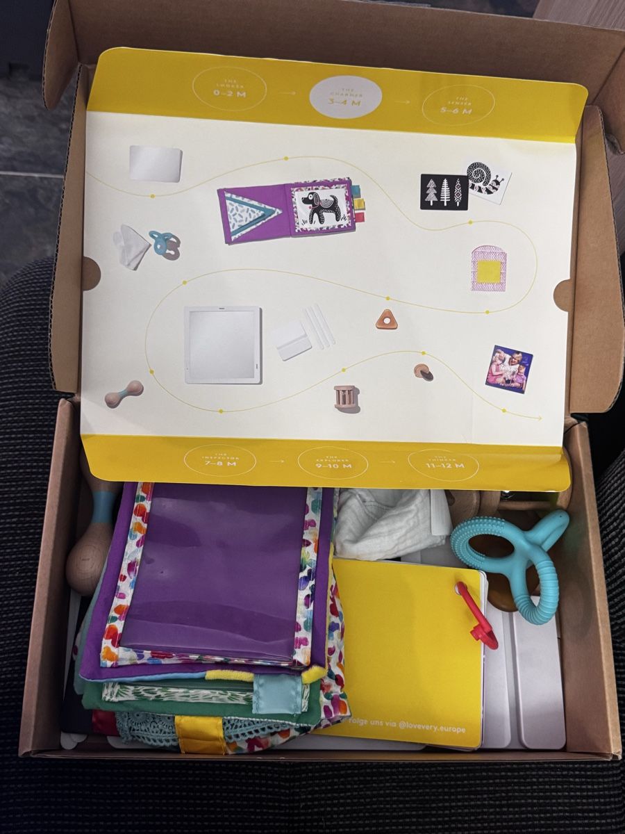 Spielzeuge: LovEvery 1-2, 3-4 and 5-6 Months boxes – Neu (gemäss Beschreibung) aus Hugelshofen von vic_9yd2 4