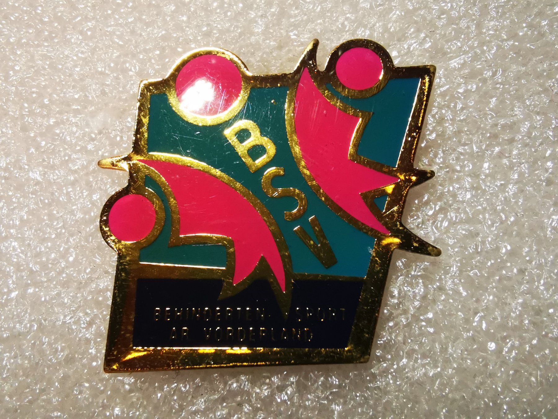 Placchette & Badge: Ansteckpin 12: BSV – Usato da Oppligen venduto da Pin-Fall-Shop