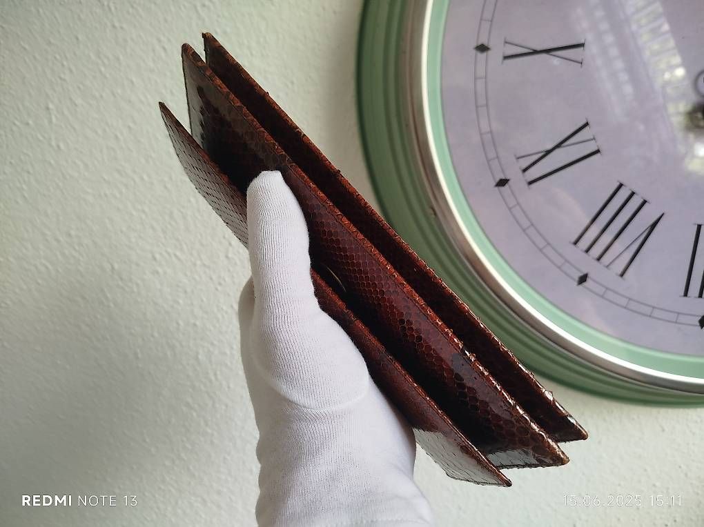 Portemonnaie: Portmonee aus echtem Python-Leder. – Gebraucht aus Rupperswil von Viland_Dann 1