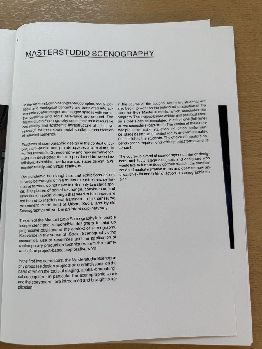 Libri: Masterstudio Scenography Book - Design Inspiration 49 – Usato da Zürich venduto da Vma_reuse 3