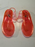 Plastiksandalen rot grösse 7
