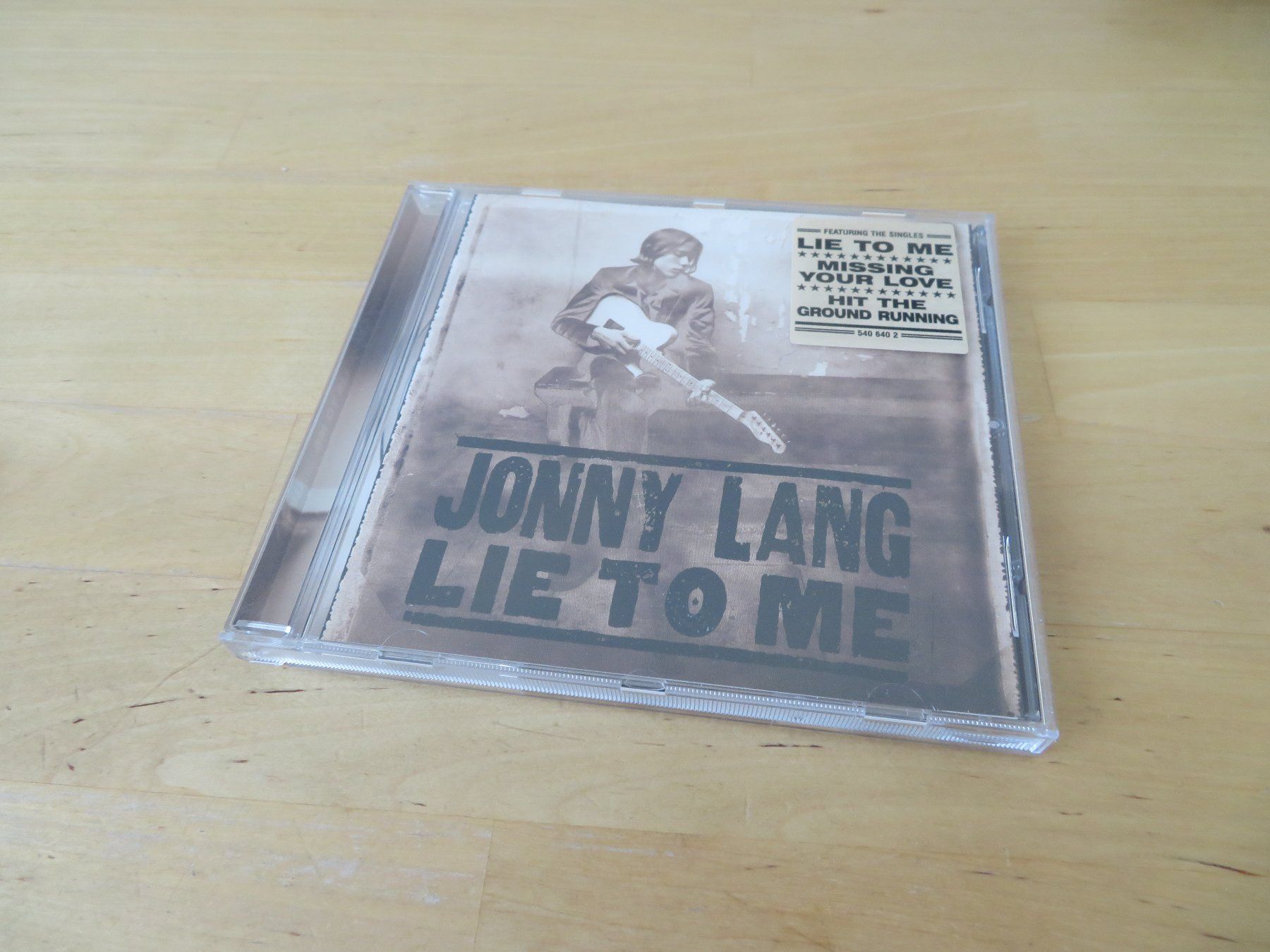 CDs: JONNY LANG "Lie to me" – Gebraucht aus zürich von Goldimmund 3