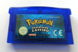Nintendo GBA - POKEMON Versione Zaffiro (ITA)