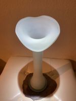 gefrostete Glasvase im Jack-in-the-Pulpit-Stil (Aronstab)