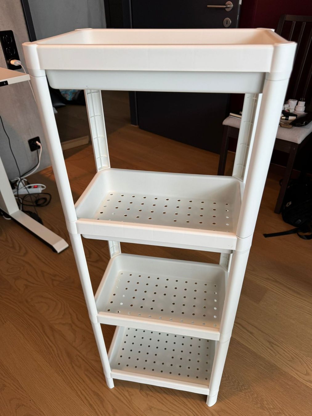 Ikea Scaffali: IKEA weisses Regal fur Badezimmer – Nuovo (secondo la descrizione) da Zürich venduto da aygo_a 4