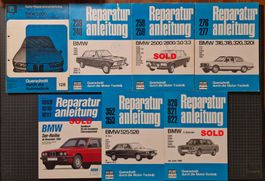 Reparatur Anleitung BMW 2000 / CA / TI / CS 5er E12 5er E34