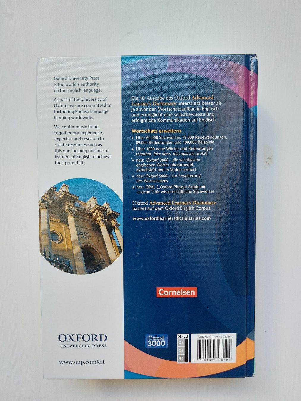 Bücher: Oxford Advanced Learner's Dictionary 10th Edition – Gebraucht aus Brunnen von livasophiaa 2