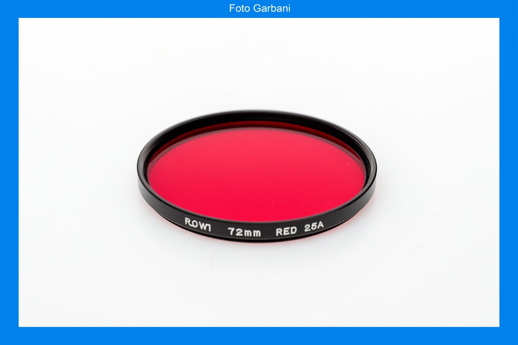 Filtri: Rowi filtro 72mm RED 25A – Usato da Muralto venduto da FotoGarbani