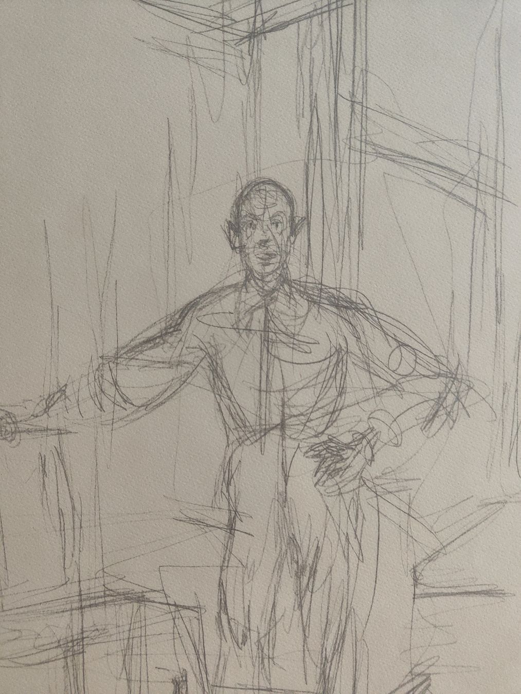 Grafica & Litografie: Alberto Giacometti (1901-1966)Lithographie – Usato da St.Gallen venduto da KunstGallen 2