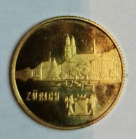 Zürich Goldmedaille 1964 – 986/1000 Gold 3.54 g