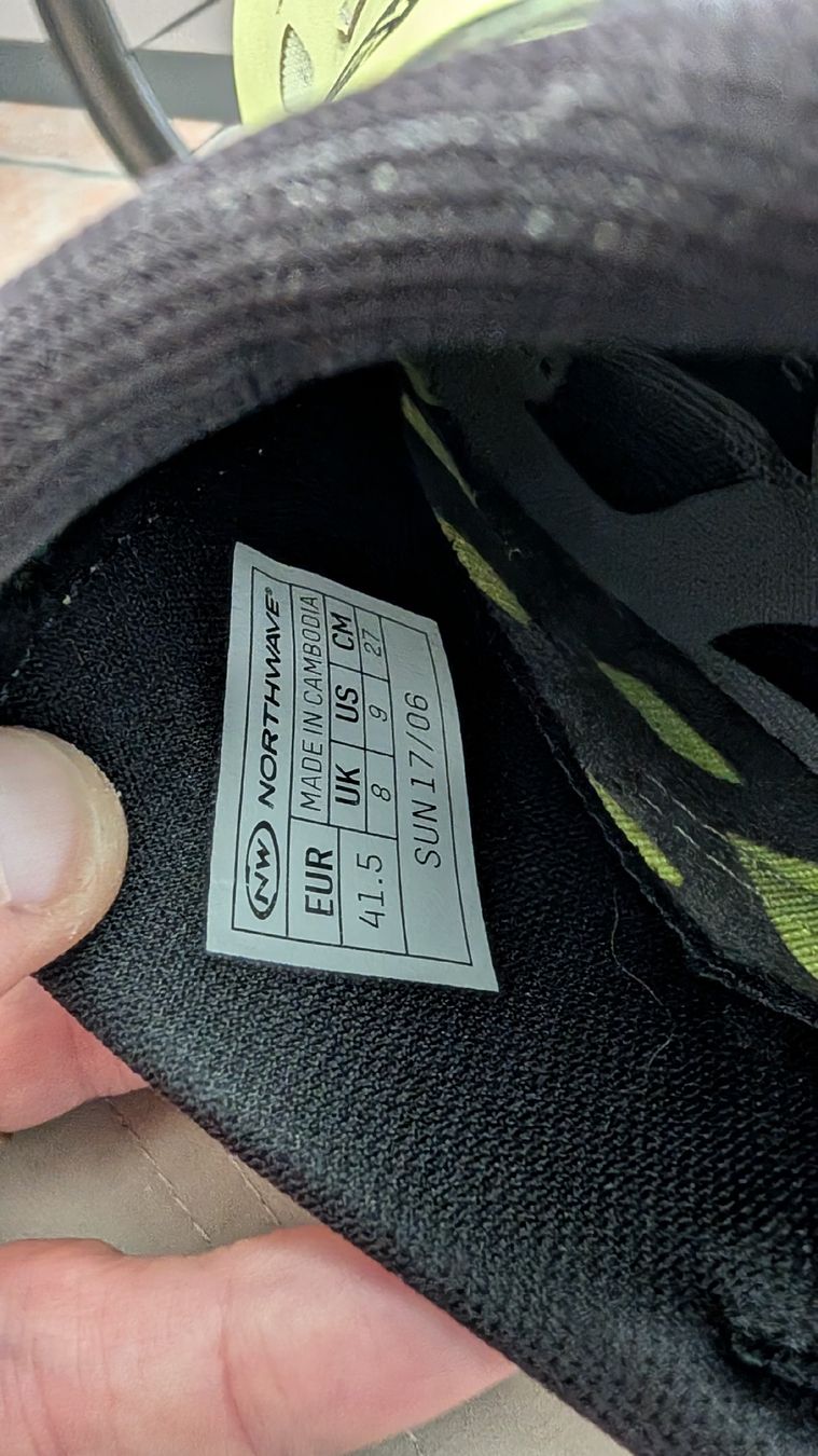 Northwave Scarpe da uomo: Northwave xtreme gt 41.5 – Usato da Lumino venduto da DenisGL 5