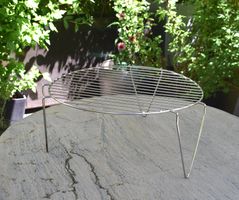NOUVEL Grillrost Garrost Grillaufsatz Aufsatz f. Feuerschale