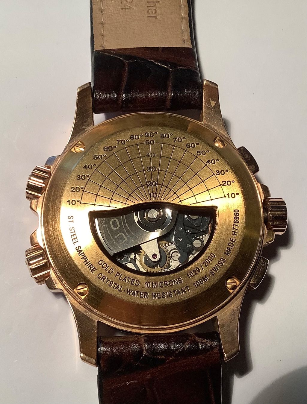 Hamilton Orologi: Hamilton Khaki Automatic X-Wind Chronograph seltene H776960 – Nuovo e nell'imballaggio originale da Gland venduto da aquarelle1818 5