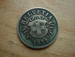 (W5) 5 Rappen 1872
