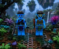 AVATAR Jake Sully & Neytiri Minifiguren, Lego-kompatibel