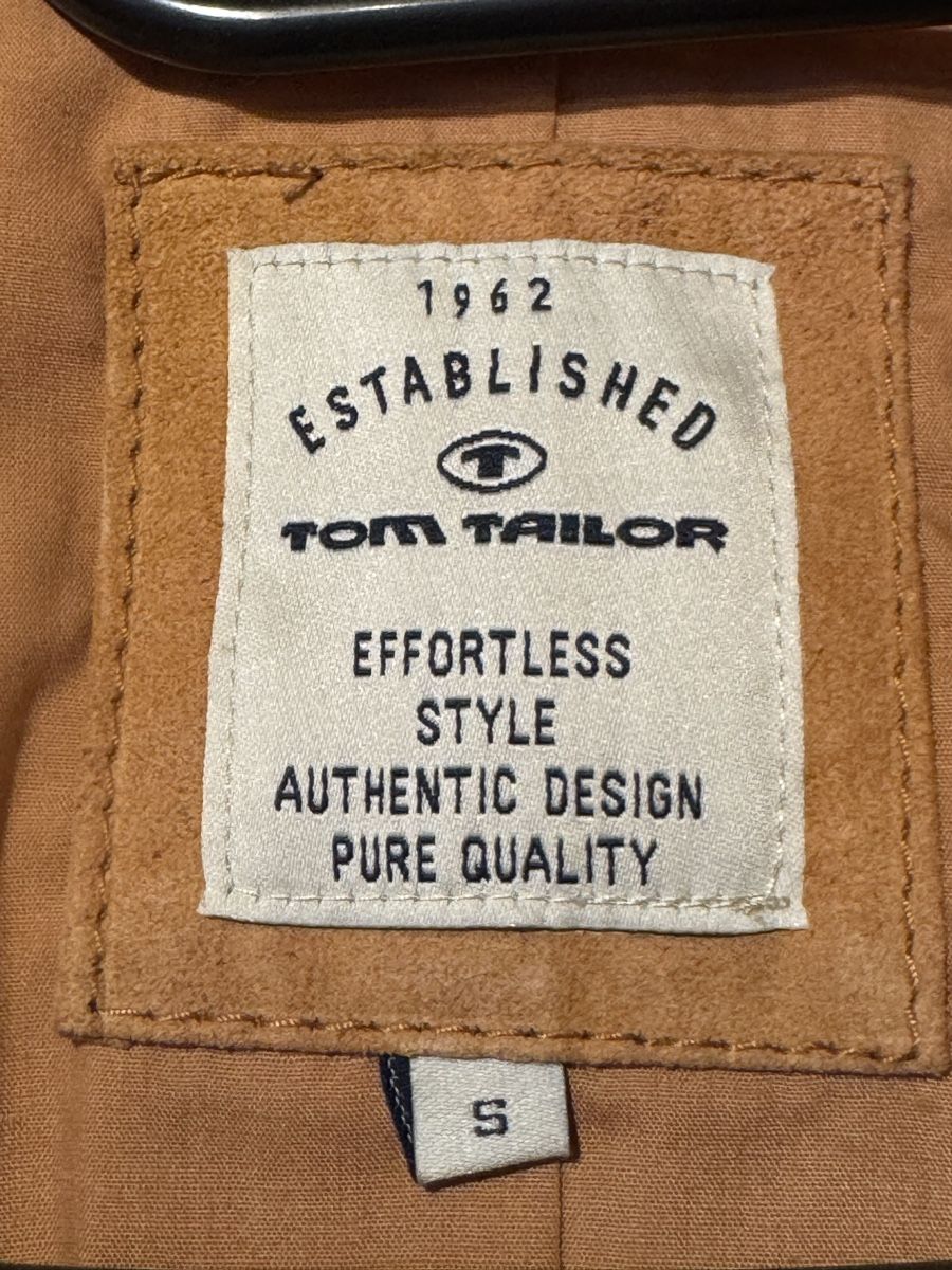 Tom Tailor Giacche: Tom Tailor Wildlederjacke, Grösse S – Usato da Mönchaltorf venduto da Theviper 2