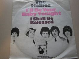 Vinyl-Single Hollies - I'll Be Your Baby Tonight