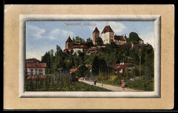 Ansichtskarten: AK Burgdorf, Schloss – Gebraucht aus Berlin von bartko-reher