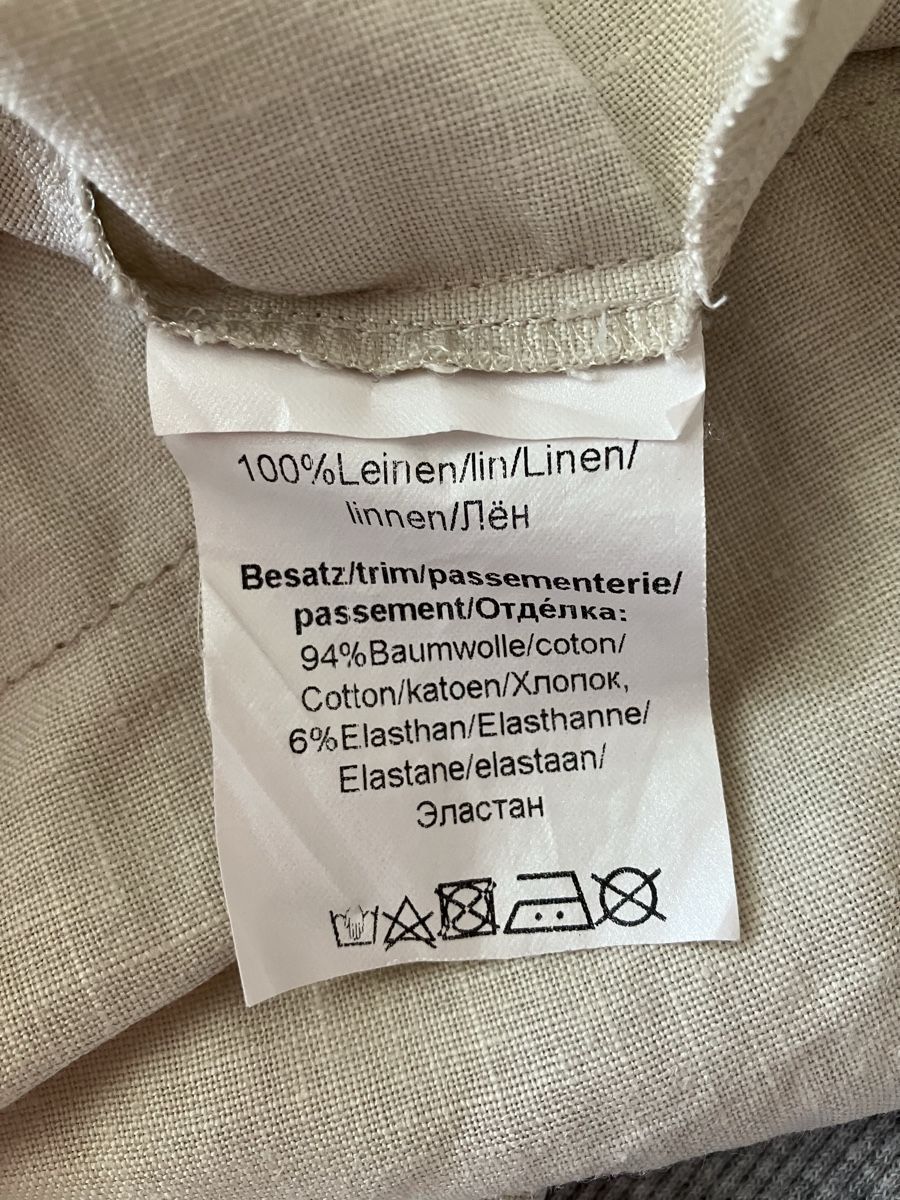 Riani Kleider: RIANI  schönes Kleid Leinen Gr. 42 – Gebraucht aus Weiningen ZH von moon-55 6