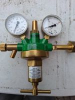 Druck- Reduzier-Ventil GLOOR, für Gasflaschen, NEU