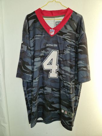 NFL Prescott #4 Cowboys Camo Trikot Gr. XL USA