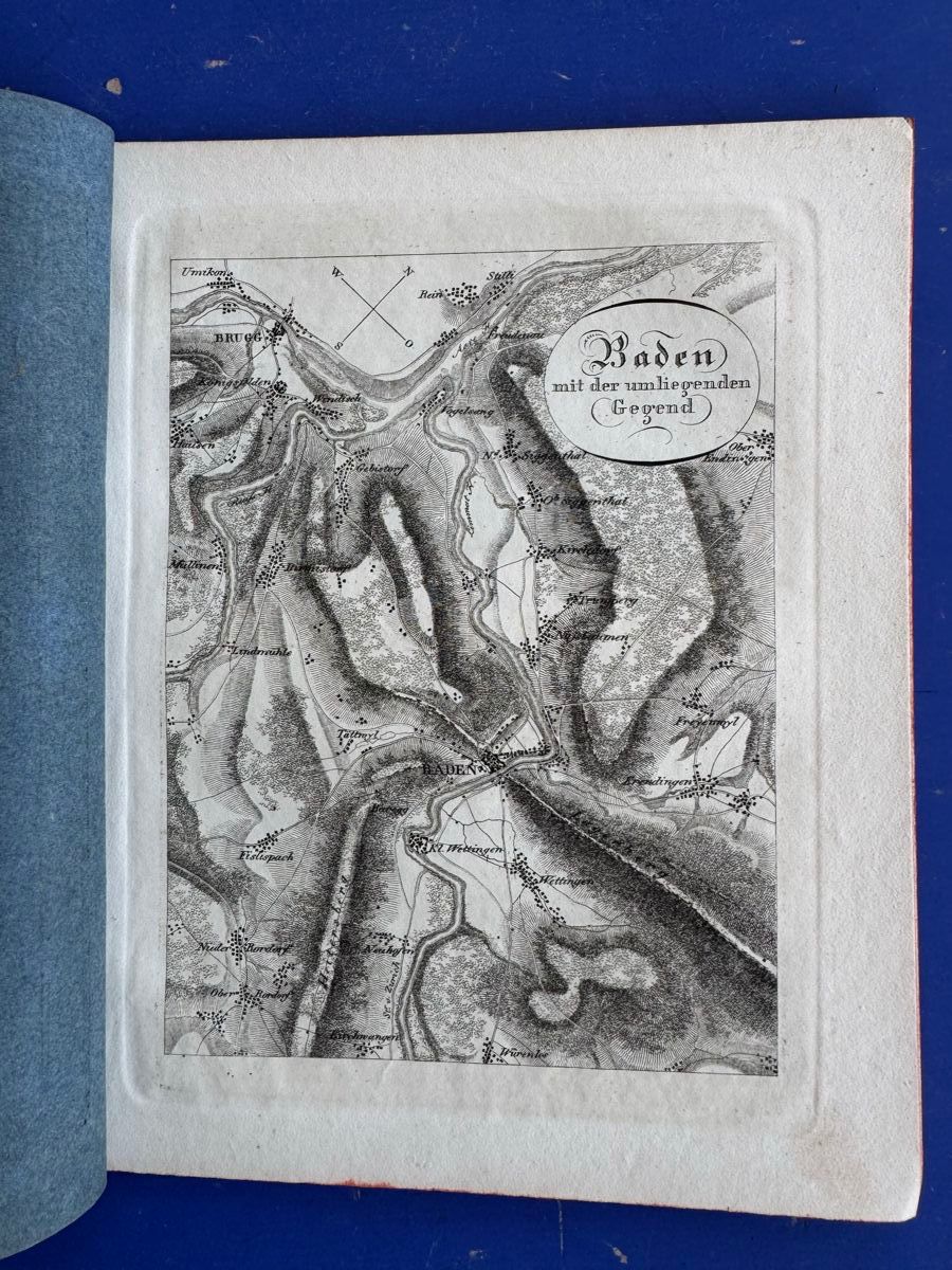 Libri: Neujahrsblatt Feuerwerker Gesellschaft 1826. Plan von Baden – Usato da Adliswil venduto da buch_und_kunst
