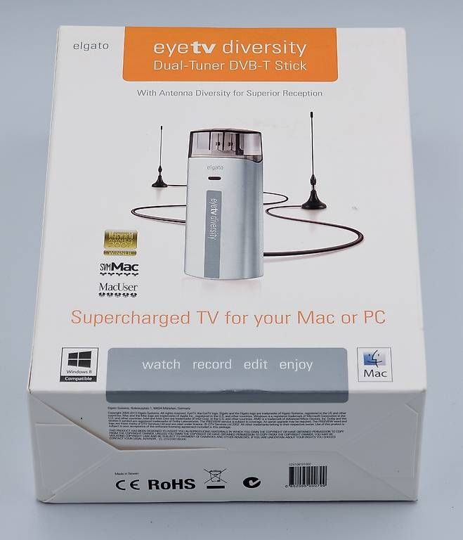 Ricevitori: eyetv diversity dual tuner dvb t stick – Nuovo e nell'imballaggio originale da Torny le Grand venduto da cla_w6np