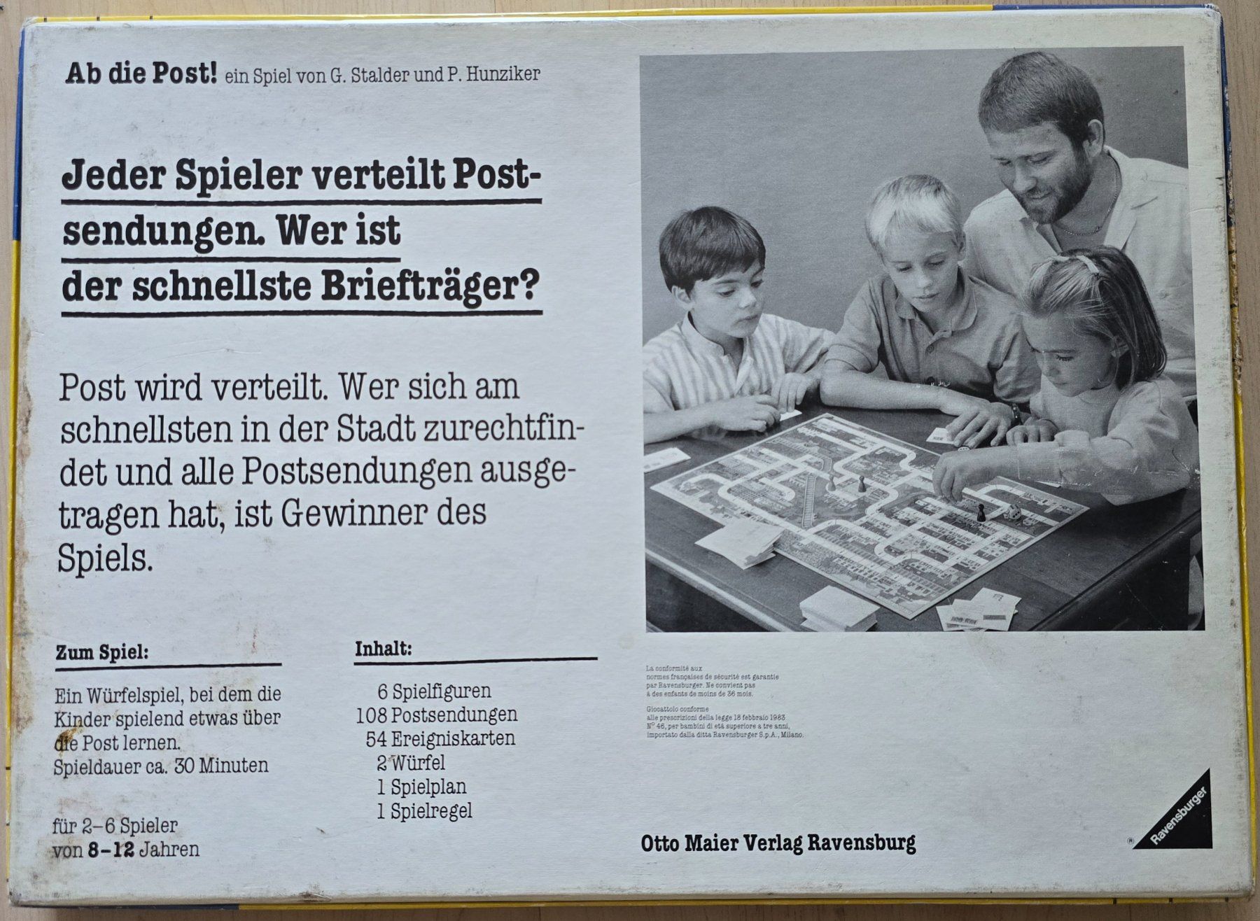 Ravensburger Giochi: Ab die Post! Ravensburger Brettspiel - gebraucht – Usato da Schwerzenbach venduto da Rcbb84 3