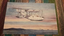 1937 Ansichtskarte Vickers-Supermaschine SCAPA