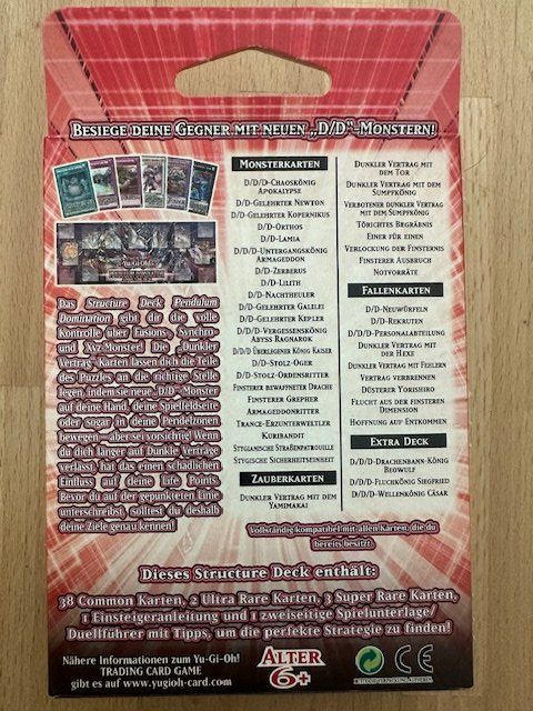 Yugioh Carte collezionabili: Pendulum Domination Yu gi oh - Karten Sammlung – Nuovo e nell'imballaggio originale da Nussbaumen AG venduto da Pika-Shop 1