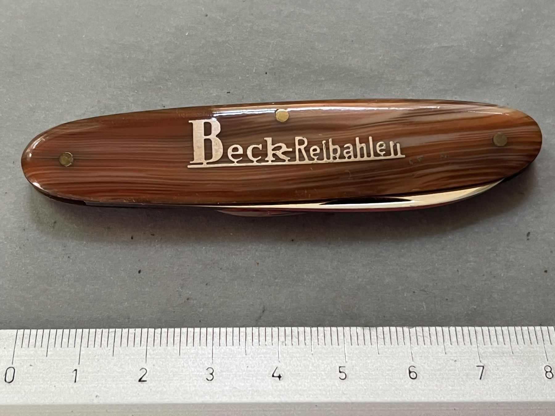 Solingen Taschenmesser: Sackmesser SMF Solingen 82 mm – Gebraucht aus Zürich von FV.vintage 9
